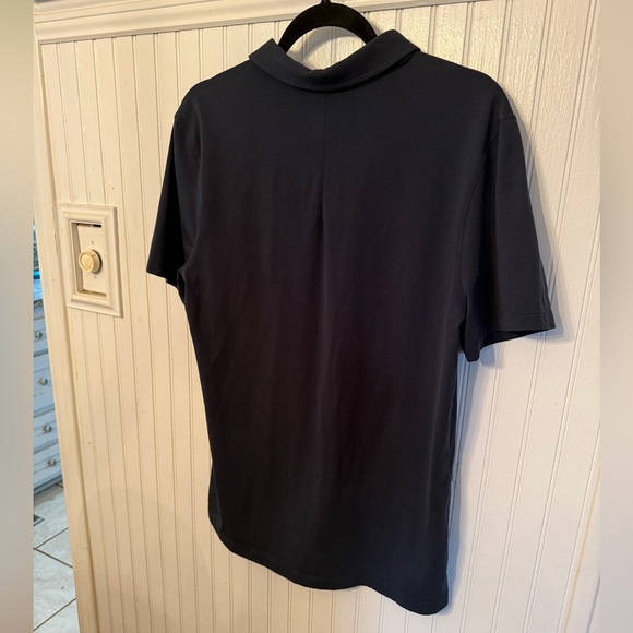 Lululemon Evolution Short Sleeve Polo Small Navy - Picture 4 of 4